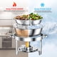 thumbnail image 3 of Juego de platos GGIU de 5 litros para buffet con tapa de acero inoxidable, 3 of 6