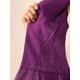 thumbnail image 5 of INSPIRE CHIC Traje de Mujer Conjunto de Traje de Maestra para Regreso a Clases Conjuntos de Negocios Blazer Peplum sin Cuello Formal Falda Lápiz Traje de 2 Piezas S Púrpura Oscuro, 5 of 6