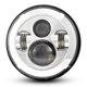 thumbnail image 1 of Faro LED LX-LIGHT de 18 cm cromo, aprobado DOT y E‑Mark, 1 of 7