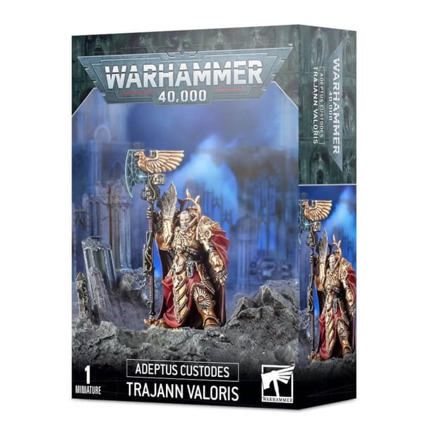 Miniature Games Workshop Warhammer 40k Adeptus Custodes Capitán General Trajann Valoris