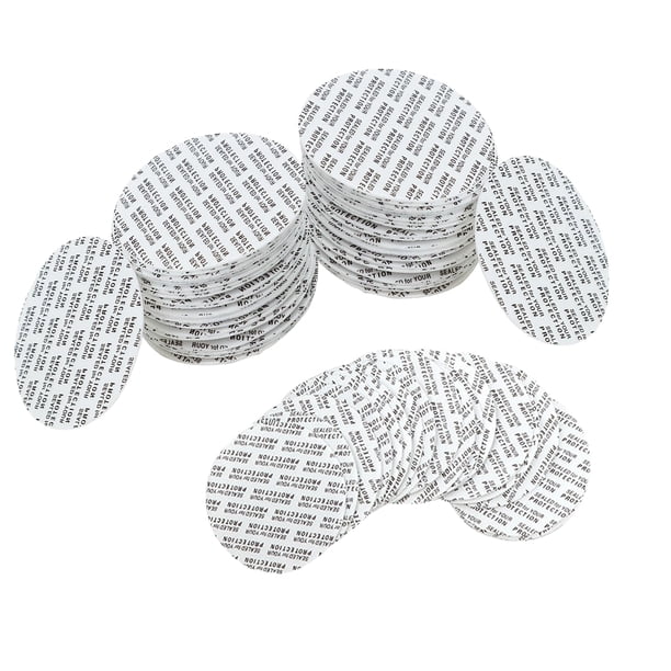 Revestimiento de espuma TTFDacai para tapa, 35 mm, con sellos activados por presión, 300 unidades