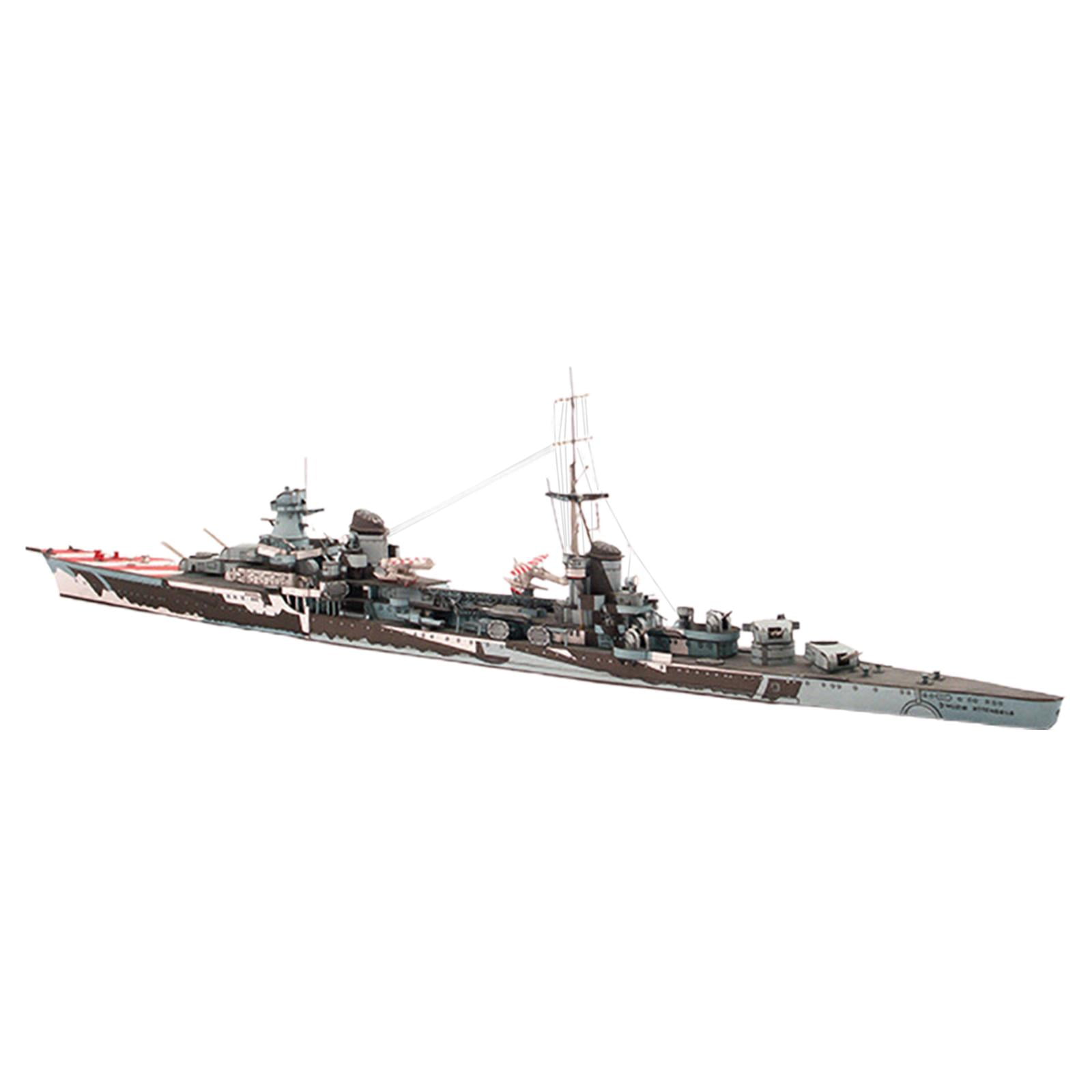 Bothyi - Modelo A Escala 1:400, Rompecabezas 3d, Modelo De Crucero Ligero, Adornos 3d, Modelo De Papel Para Bricolaje
