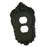 Bothyi - Cubierta De Interruptor De Luces Cubierta De Enchufe De Estilo Vintage Para Baño Hogar Cocina Interruptor Doble