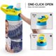 thumbnail image 4 of Harry Kane-theme One-Touch Pop Top Water Bottle Stainless Steel Leak-Proof Sports Children's Bottle blue 12oz, 4 of 6