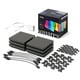 thumbnail image 1 of Twinkly Kit Starter Paneles 1X5 Led Rgb Squares Twq064Stw-07-Beu, 1 of 3