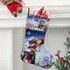 thumbnail image 2 of Lorax Tema: Calcetines de Navidad, fino lino blanco para colgar en escaleras y chimenea, decoración navideña para el hogar, regalo de Navidad. 45cm × 32cm, 2 of 5