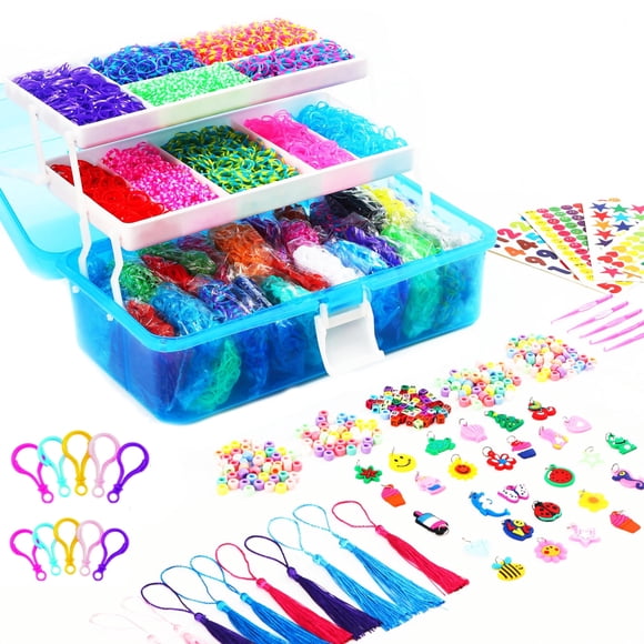 Kit Para Hacer Pulseras Con Bandas Elásticas Más De 15 000 Correas