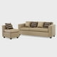 thumbnail image 2 of Seccional Jazmin 3.1 Chenille Tabaco, 2 of 8