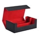 thumbnail image 5 of 1200+Caja De Baraja De Cartas Coleccionables Caja De Almacenamiento De Baraja De Cartas Resistente Para Cartas De Baloncesto Negro Y Rojo, 5 of 5
