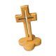 thumbnail image 3 of Cruz De Madera Con Base, Ideal Para Decorar El Hogar, Armarios O Dormitorios. Base Hueca Con Forma De Flor., 3 of 5