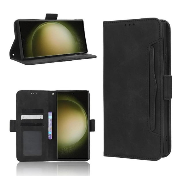 Funda Tipo Billetera FOXDOCK para Samsung Galaxy S22 Ultra 5G – Tapa Flip con Tarjetero