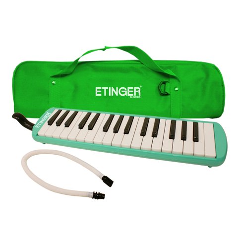 Melodica Verde 37 Notas Con Funda Ern-370/V Etinger