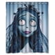 thumbnail image 1 of Cortina de ducha de baño con ganchos de Tim Burton, La novia cadáver, 60 x 72 pulgadas, 1 of 3
