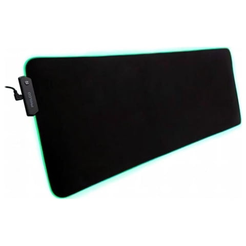 Philco - Mousepad Gamer Xl 800X300X4Mm Rgb Negro Spl7104 Pro