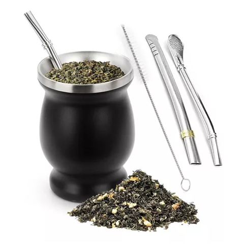 Genérico - Kit Matero, Set Matero De Acero Inoxidable, Incluye Bombilla