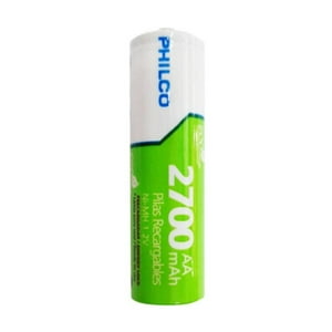 Philco - Tira 5 Pilas Recargables Aa 2700Mah