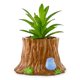 thumbnail image 2 of Maceta de cerámica con tocón de árbol de Winnie The Pooh con suculentas de 5 pulgadas, 2 of 6