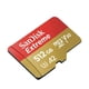 thumbnail image 1 of SanDisk Micro SD 512GB Extreme 4K Clase 10 A2 V30, 1 of 3