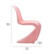 thumbnail image 2 of Pack Kids 1 Mesa 2 Sillas Panton Réplica Rosado, 2 of 3
