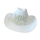 thumbnail image 1 of Cow Boy Hats Disfraz Mujer Sombrero De Vaquero Para Boda Nupcial MRS Sin Velo, 1 of 3