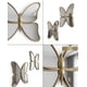 thumbnail image 2 of Set De 2 Espejos Decorativos De Pared En Forma De Mariposa Dorados, 2 of 2