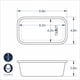 thumbnail image 5 of Molde para pan Nordic Ware Naturals de aluminio, 22 x 12 x 7 cm, 5 of 8