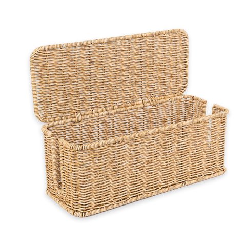 Caja Organizadora De Cables Cantalop Cords Organizer, Ratán