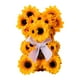 thumbnail image 2 of Muñeca De Juguete De Oso De Decoración Para El Hogar Con Oso De Flores Artificiales Para Niños De Aniversario De Boda, 2 of 5