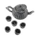 thumbnail image 5 of Juego De Teteras Para Casa De Muñecas Accesorios De Cocina De Metal 1:12 Hada Para Vino Plata, 5 of 5