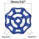 thumbnail image 2 of Manija metálica cuadrada para grifo exterior 8x8 mm de hierro fundido azul, 2 of 8