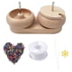 thumbnail image 4 of Dual Bowl Bead Spiner Spins Bead Spins Loader DIY Herramienta De Joyería Para Manual, 4 of 5