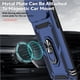 thumbnail image 3 of Funda Resistente Anillo Soporte iPhone 17 Pro Privacidad Cámara Montaje Magnético Azul, 3 of 6
