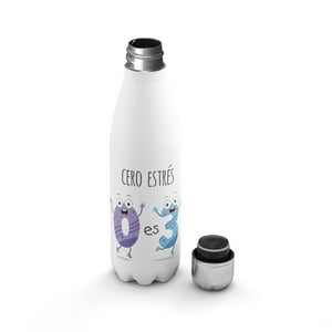 Creango - Botella Agua Termica Cero Es Tres De Acero Inoxidable