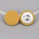 thumbnail image 1 of suxuMhao Botones de Felpa, 50 Piezas 32L Amarillos Brasieres de Costura, Juego de Botones para Tela, Botones de Costura Decorativos y para Manualidades, Brasieres de Tela Reutilizables con Material, 1 of 3