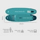 thumbnail image 4 of Stand Up Paddle Inflable Vapor 10'4" Aqua Marina, 4 of 10