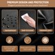 thumbnail image 3 of Funda anti polvo para teclado de piano Crescend-ooh 170 cm x 41 cm negra, 3 of 7