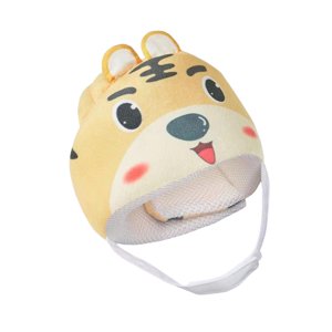 Magideal - Casco Para Bebé, Cojín Para La Cabeza Portátil Ajustable, Protectores Para La Cabeza Del Bebé, Cascos De Dibujos Animados, Sombrero Para Bebés De 6 A Tigre