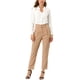 thumbnail image 3 of INSPIRE CHIC Camisa Elegante de Mujer con Cuello en V y Mangas Largas con Botones 3XL Blanca, 3 of 7