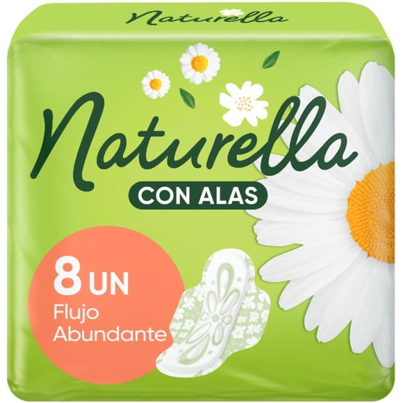 Toallas Higiénicas Regulares Flujo Abundante Con Alas, 8 Un