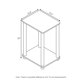 thumbnail image 4 of Mesa auxiliar Furinno Turn‑N‑Tube Haydn 2 unidades Nogal/Marrón, 4 of 7