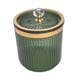 thumbnail image 3 of Contenedor De Almohadillas De Algodón Con Tapa, Color Verde, 3 of 3