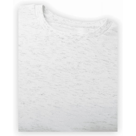 Polera Hombre Manga Corta Cuello Redondo Blanco Talla S