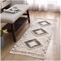 Wyj Hogar - Alfombra Pasillera-Piecera De Algodón/Lino 60X200Cm 02