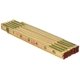 thumbnail image 1 of Wood Rule Lufkin X46SLN de 6 pies con salida de latón, negro y marrón, 1 of 3
