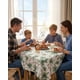 thumbnail image 5 of Mantel de Mesa 140x220 cm Diseño Navidad Elegante, 5 of 7