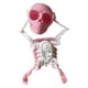 thumbnail image 5 of Juguete De Cuerda De Hombre Esqueleto Bailando Creativo Para Decoración Del Hogar Regalo De Cumpleaños Para Niños Rosa Blanco 22cm, 5 of 5
