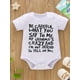 thumbnail image 5 of Newborn Infant Short Sleeve Romper "BE CAREFUL" Print Crew Neck Bodysuit Onesies For Baby Girls Toddler Summer Clothes, 5 of 5