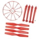 thumbnail image 3 of 4 unids cubierta de la hélice / rotection para syma x5hw x5hc avión accesorios rojo, 3 of 5