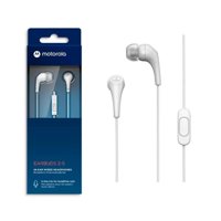 Motorola - Audifono Manos Libres Jack 3.5 Blanco Earbuds 2