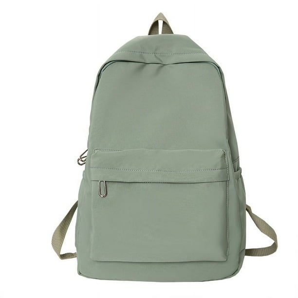 High Quality New Waterproof Nylon Women Backpack Female Travel Bag Backpacks Schoolbag for Teenage Girls Solid Color Bookbag